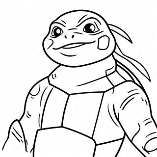 Tortugas Ninja Páginas Para Colorear