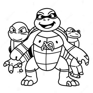 Pagina Para Colorear De Las Tortugas Ninja 41839-34714