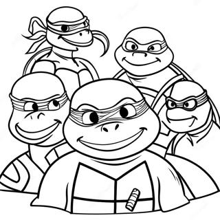 Pagina Para Colorear De Las Tortugas Ninja 41839-34716