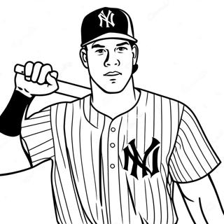 Pagina Para Colorear De Aaron Judge 42080-34892