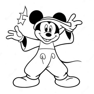 Pagina Para Colorear De Mickey Mago En Accion 42141-34949