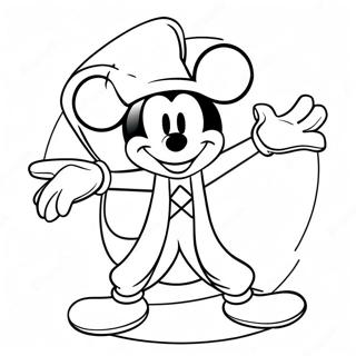 Pagina Para Colorear De Mickey Mago En Accion 42141-34950