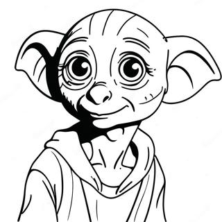 Dobby Páginas Para Colorear