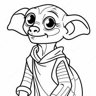 Pagina Para Colorear De Dobby 42210-34995