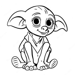 Pagina Para Colorear De Dobby Con Calcetines 42211-35001