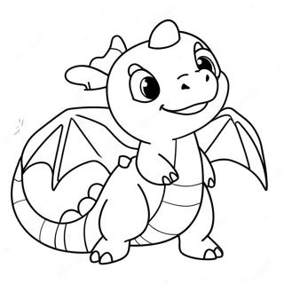 Pagina Para Colorear De Un Lindo Dragonite Volando 42301-35085