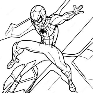 Pagina Para Colorear De Spiderman 2099 4230-3412