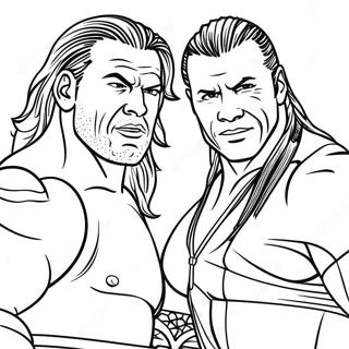 Pagina Para Colorear De Wwe 42360-35120