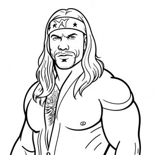 Pagina Para Colorear De Wwe 42360-35293