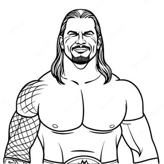 Pagina Para Colorear De Wwe 42360-35295