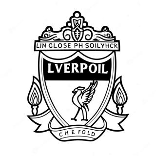 Pagina Para Colorear Del Logo De Liverpool 42370-35309