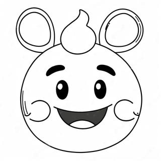 Pagina Para Colorear De Emoji De Disney 42380-35131