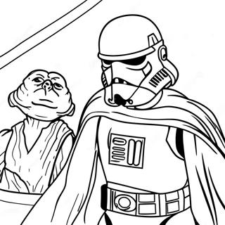 Pagina Para Colorear Realista De Star Wars 42440-35180