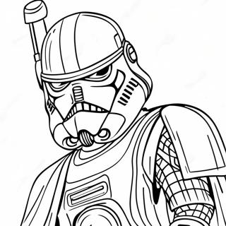 Pagina Para Colorear Realista De Star Wars 42440-35371