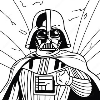 Darth Vader En Pagina Para Colorear De Batalla Epica 42441-35368