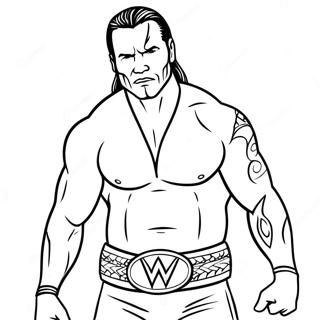 Pagina Para Colorear De Wwe 42510-35222