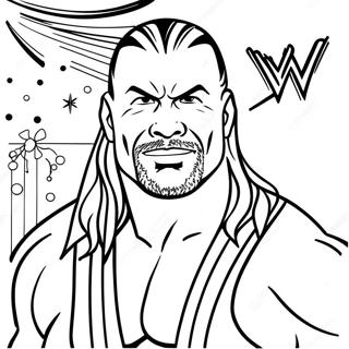 Pagina Para Colorear De Wwe 42510-35415