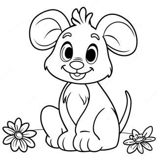 Pagina Para Colorear De Animales De Disney 42761-35615