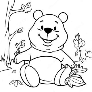 Pagina Para Colorear De Accion De Gracias De Winnie The Pooh 42841-35680