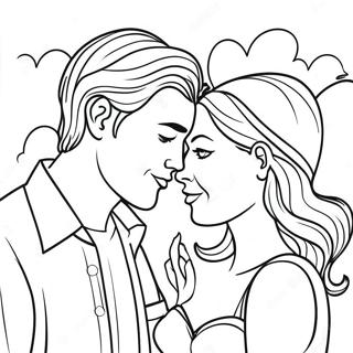 Pagina Para Colorear De Una Pareja Romantica 42941-35762