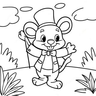 Pagina Para Colorear De Geronimo Stilton Aventurero En La Jungla 43463-36170