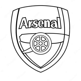 Pagina Para Colorear Del Logo De Arsenal 43472-36186