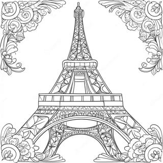 Pagina Para Colorear De La Torre Eiffel 43492-36191