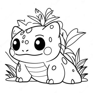 Bulbasaur Páginas Para Colorear