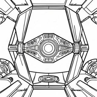 Pagina Para Colorear De Tie Fighter 43632-36301