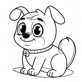 Pagina Para Colorear De Aventura De Puppy Dog Pals 4381-3533