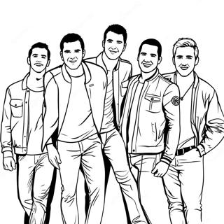 Pagina Para Colorear De Big Time Rush 43852-36483