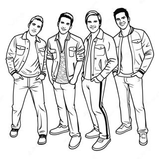 Pagina Para Colorear De Big Time Rush 43852-36484