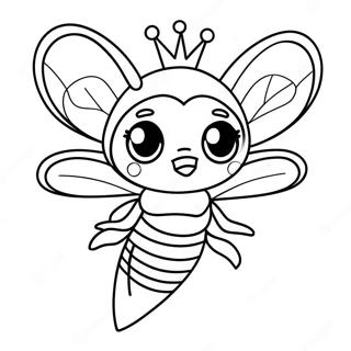 Pagina Para Colorear De La Reina Abeja Lol 43932-36538