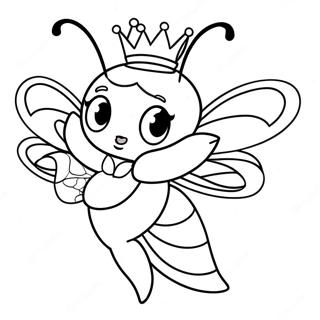 Pagina Para Colorear De La Reina Abeja Lol 43932-36539