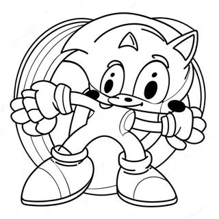 Pagina Para Colorear De Sonic Prime Nine 43942-36552