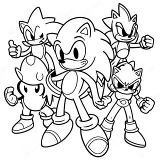 Pagina Para Colorear De Los Personajes De Sonic Prime Nine 43943-36554