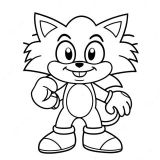 Pagina Para Colorear De Big The Cat De Sonic 43982-36585