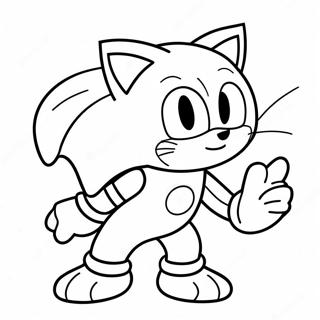 Pagina Para Colorear De Big The Cat De Sonic 43982-36586