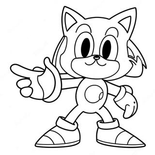 Pagina Para Colorear De Big The Cat De Sonic 43982-36588