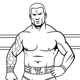 Pagina Para Colorear De La Wwe 44062-36644