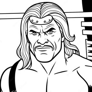 Pagina Para Colorear De Wwe 4420-3563