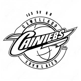 Pagina Para Colorear Del Logo De Los Cleveland Cavaliers 44482-36982