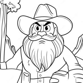 Pagina Para Colorear De Yosemite Sam 44712-37163