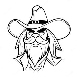 Pagina Para Colorear De Yosemite Sam 44712-37164