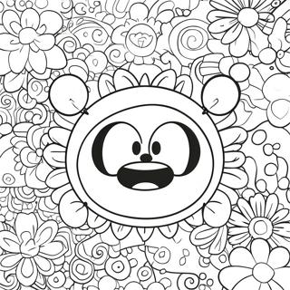 Pagina Para Colorear De Takashi Murakami 44822-37256