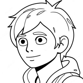 Pagina Para Colorear De Scott Pilgrim 45002-37398