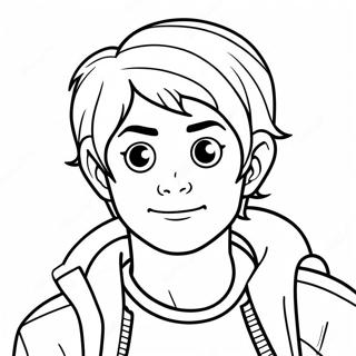 Pagina Para Colorear De Scott Pilgrim 45002-37399