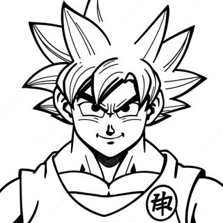 Goku Negro Páginas Para Colorear