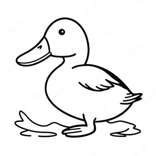 Pagina Para Colorear De Pato Mallard 45072-37470