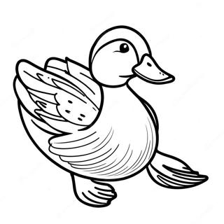 Pagina Para Colorear De Pato Mallard 45072-37472